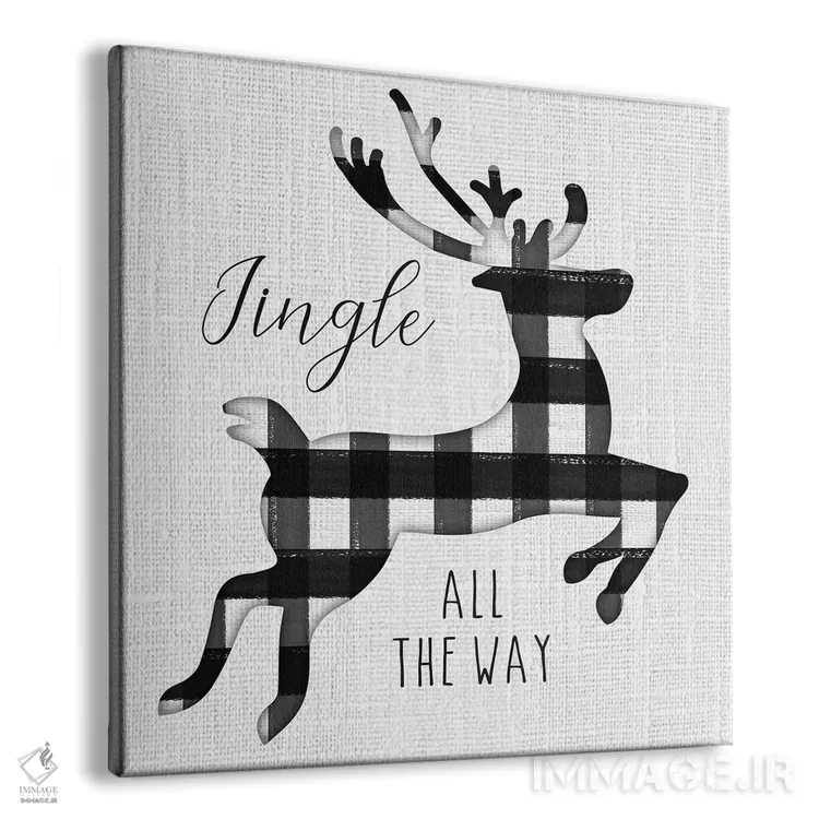 تابلو شگفتی زمستان یکم اثر هارتورکس (استودیو هنری) - نمای پرسپکتیو محصول