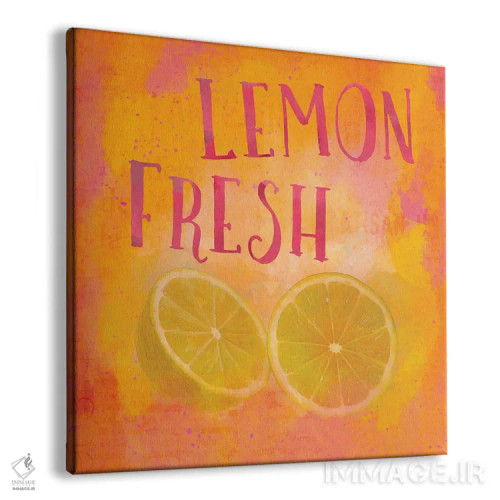 تابلو طراوت لیمویی اثر آندریا هازه - نمای پرسپکتیو محصول