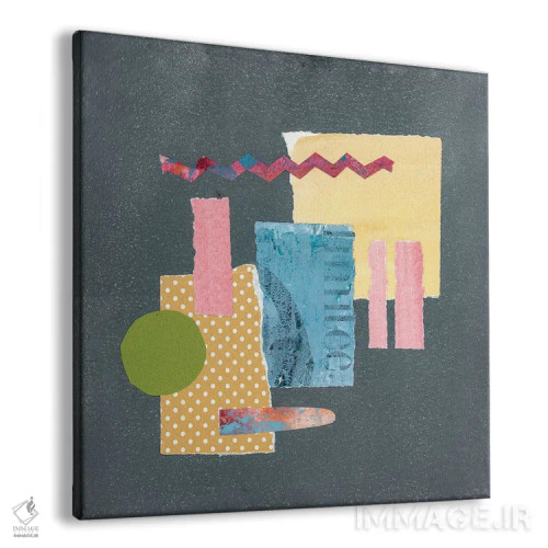 تابلو برش بازیگوش چهارم اثر آندریا هازه - نمای پرسپکتیو محصول