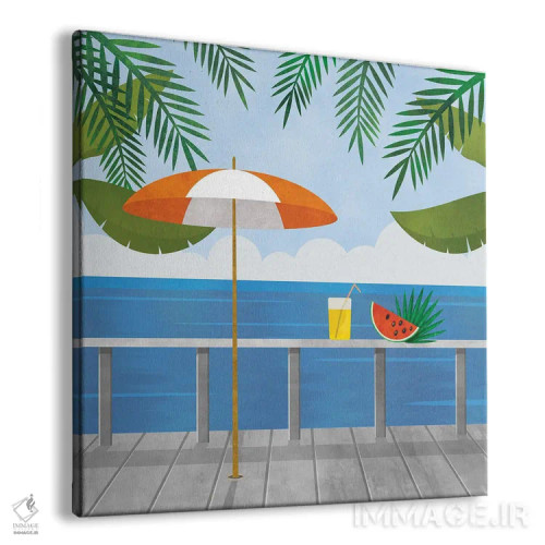 تابلو از منظره لذت ببر اثر آندریا هازه - نمای پرسپکتیو محصول