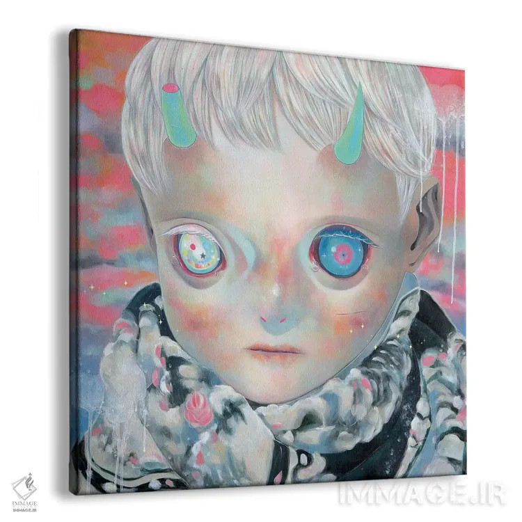 تابلو فرزند رؤیا اثر هیکاری شیمودا - نمای پرسپکتیو محصول
