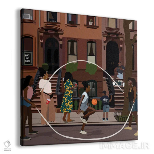 تابلو جونتینث (روز آزادی بردگان در آمریکا) اثر آرتپِیسیئی - نمای پرسپکتیو محصول