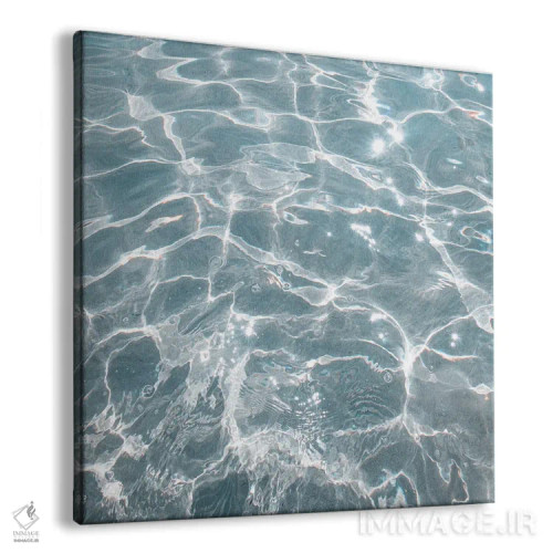 تابلو آب زلال دریای کریستالی اثر هنریکه شنک - نمای پرسپکتیو محصول
