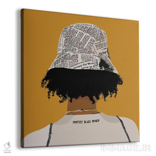 تابلو محافظت از زنان سیاهپوست زرد اثر آرتپِیسیئی - نمای پرسپکتیو محصول
