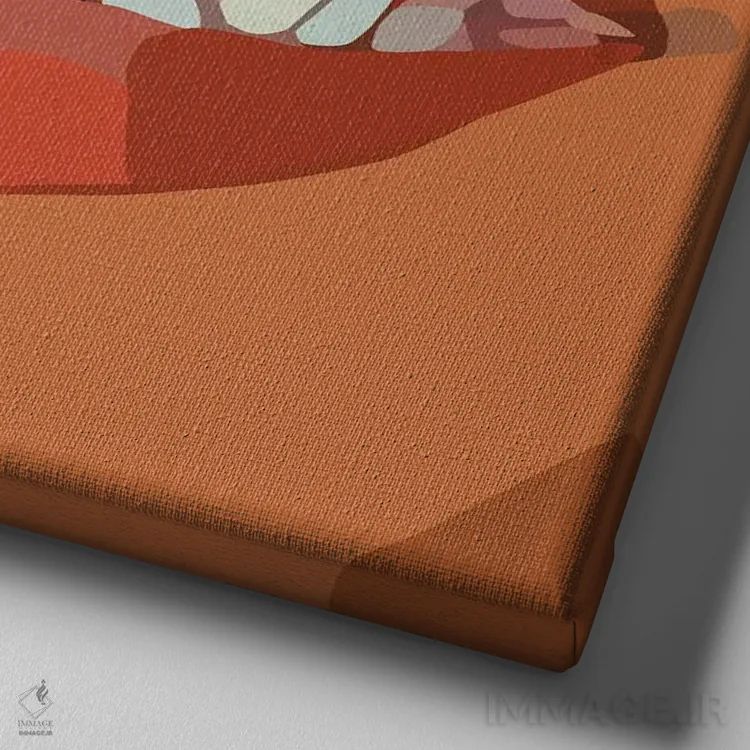 تابلو درجه یک اثر آرتپِیسیئی - نمای نزدیک بافت بوم