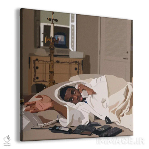 تابلو حس و حال دوشنبه اثر آرتپِیسیئی - نمای پرسپکتیو محصول