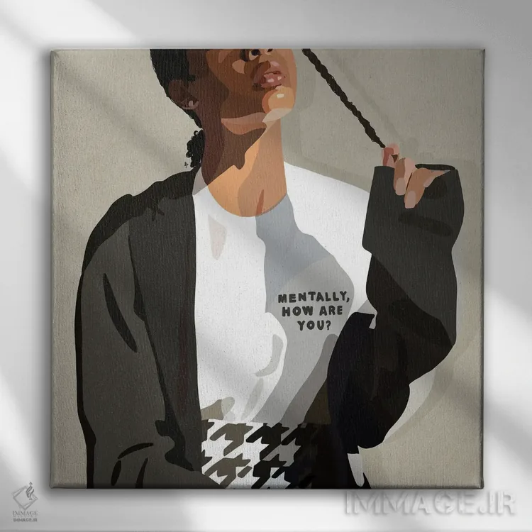 تابلو چکاین (ورود یا کنترل) اثر آرتپِیسیئی - نمای روبهرو روی دیوار