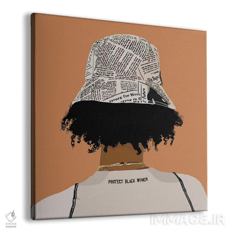 تابلو از زنان سیاهپوست محافظت کنید اثر آرتپِیسیئی - نمای پرسپکتیو محصول