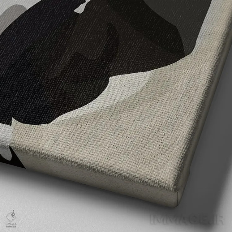 تابلو چکاین (ورود یا کنترل) اثر آرتپِیسیئی - نمای نزدیک بافت بوم