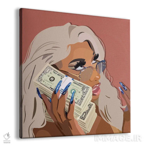 تابلو پول مگ (لقب، مالی یا سبز) اثر آرتپِیسیئی - نمای پرسپکتیو محصول