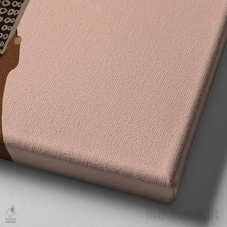 تابلو بابای گیاه سانسوریا اثر آرتپِیسیئی - نمای نزدیک بافت بوم