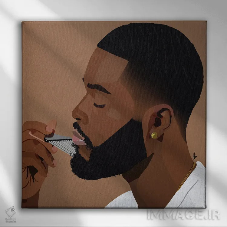 تابلو انتخاب کن اثر آرتپِیسیئی - نمای روبهرو روی دیوار