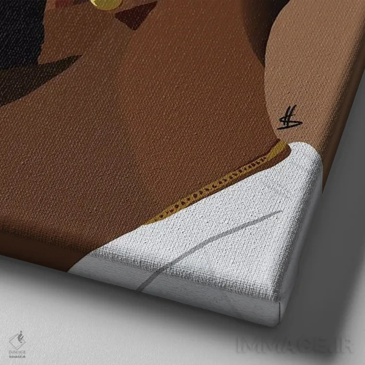 تابلو انتخاب کن اثر آرتپِیسیئی - نمای نزدیک بافت بوم