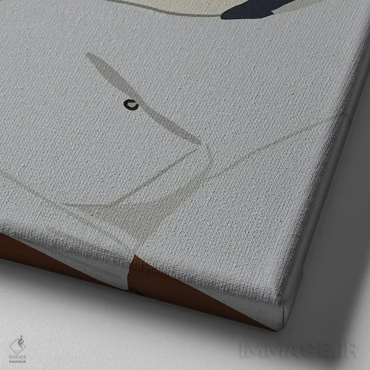 تابلو کلهقدیمی (لقب) اثر آرتپِیسیئی - نمای نزدیک بافت بوم