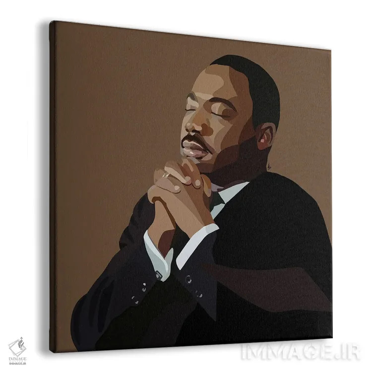 تابلو مارتین لوتر کینگ اثر آرتپِیسیئی - نمای پرسپکتیو محصول