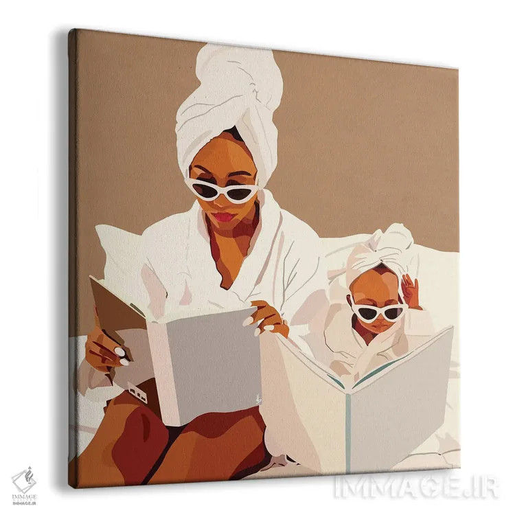 تابلو مادر و من اثر آرتپِیسیئی - نمای پرسپکتیو محصول