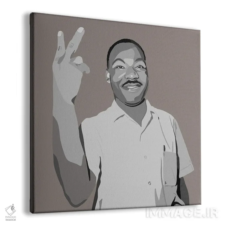 تابلو صلحِ مارتین لوتر کینگ اثر آرتپِیسیئی - نمای پرسپکتیو محصول