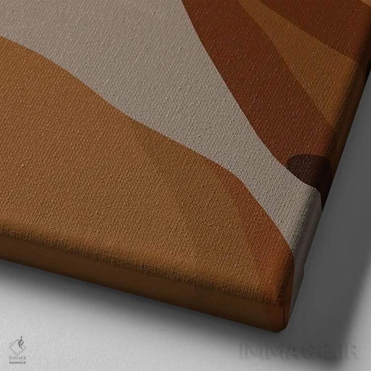 تابلو موهایم را مرتب کن اثر آرتپِیسیئی - نمای نزدیک بافت بوم