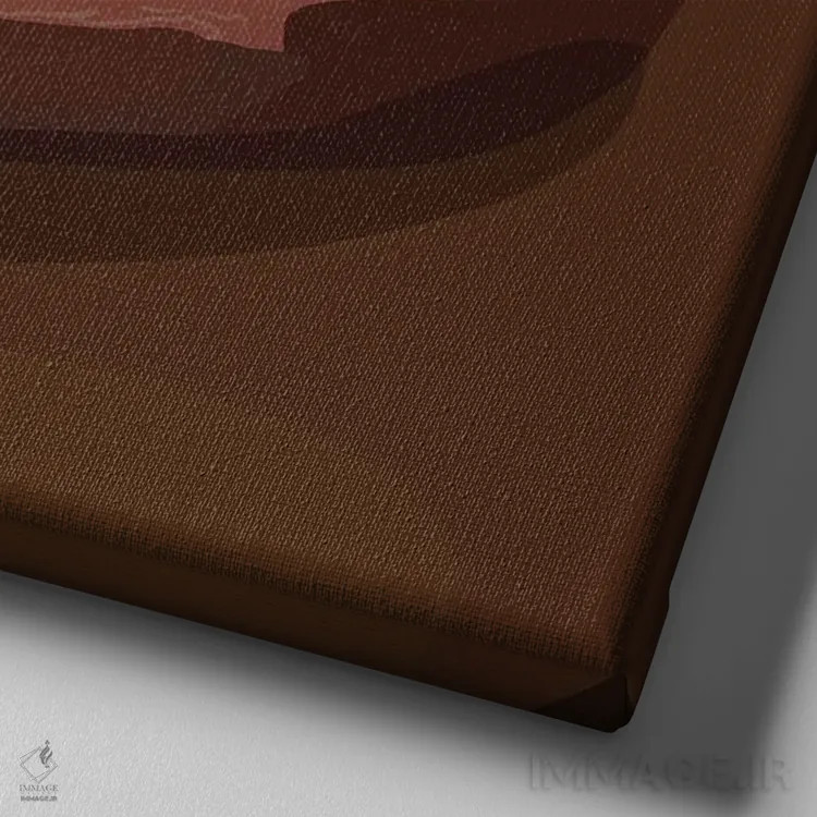 تابلو گریلز (تزئین دندان) اثر آرتپِیسیئی - نمای نزدیک بافت بوم