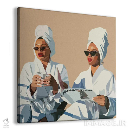 تابلو دوستی زنانه (جشن دوستی میان زنان) اثر آرتپِیسیئی - نمای پرسپکتیو محصول