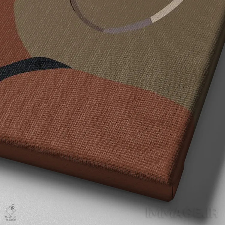 تابلو قدرت سیاهان اثر آرتپِیسیئی - نمای نزدیک بافت بوم