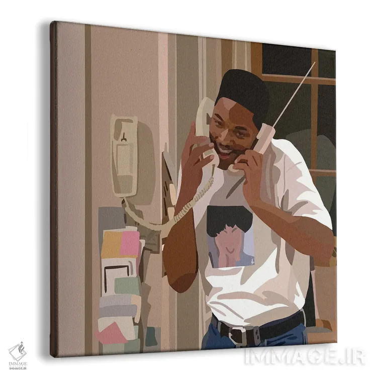 تابلو شغل اداری (۹ تا ۵) اثر آرتپِیسیئی - نمای پرسپکتیو محصول