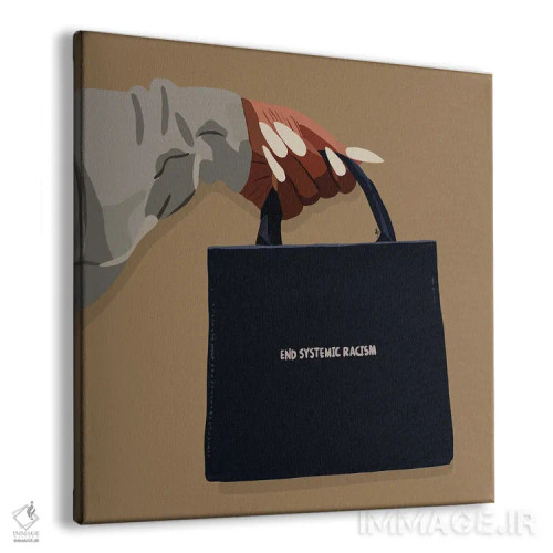 تابلو پایان دادن به نژادپرستی ساختاری اثر آرتپِیسیئی - نمای پرسپکتیو محصول