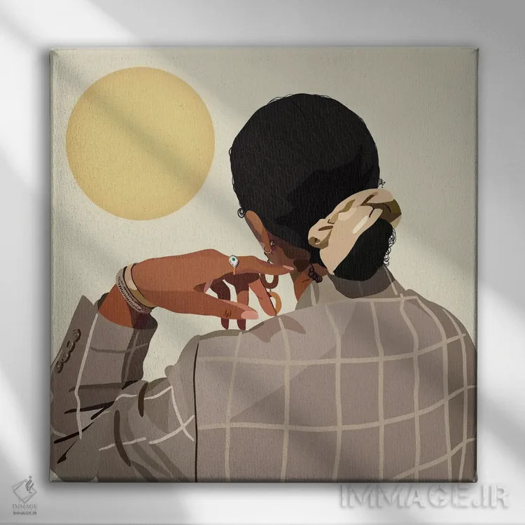 تابلو تأیید کردن (انرژی مثبت دادن) اثر آرتپِیسیئی - نمای روبهرو روی دیوار