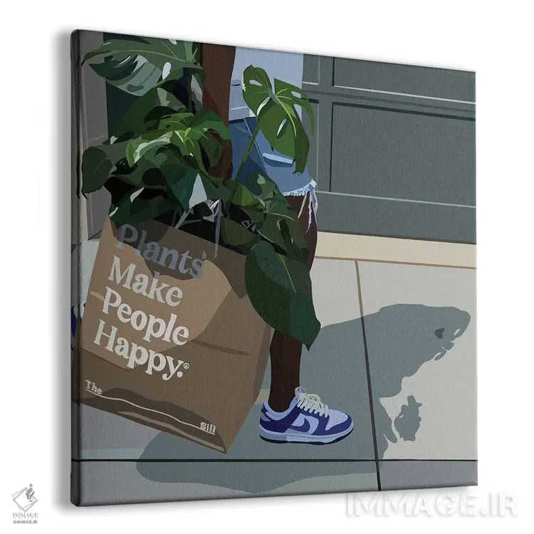 تابلو گیاهان مادرها را خوشحال میکنند اثر آرتپِیسیئی - نمای پرسپکتیو محصول