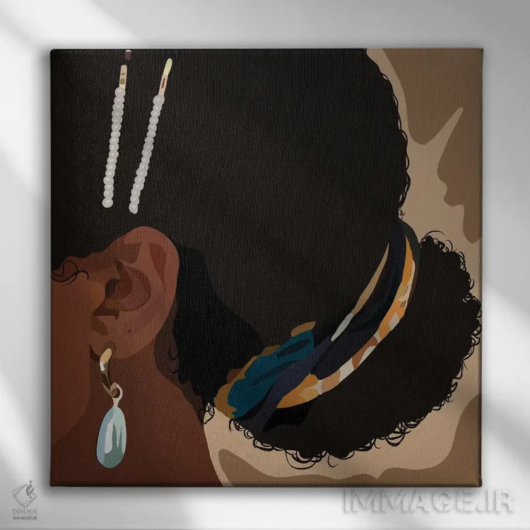 تابلو جزئیات اثر آرتپِیسیئی - نمای روبهرو روی دیوار