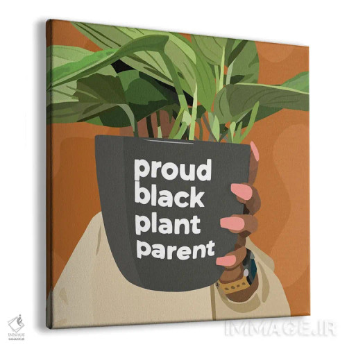 تابلو سرپرست گیاه سیاهپوست اثر آرتپِیسیئی - نمای پرسپکتیو محصول