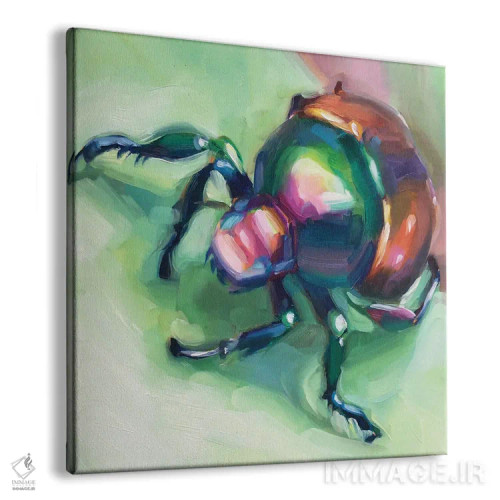 تابلو مطالعه سوسک اثر هالی استورلی - نمای پرسپکتیو محصول