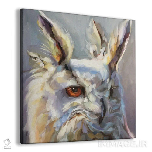 تابلو مطالعه جغد ۲ اثر هالی استورلی - نمای پرسپکتیو محصول