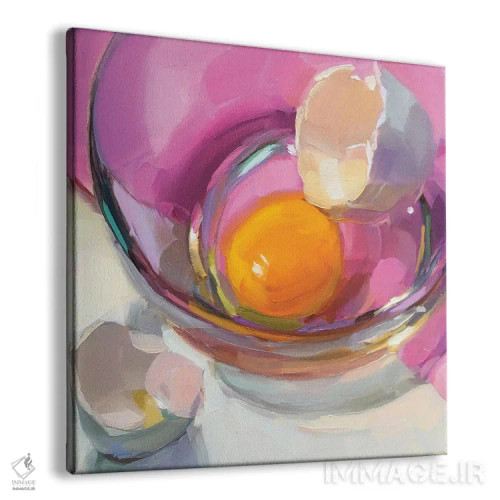 تابلو مطالعه تخم ۳ اثر هالی استورلی - نمای پرسپکتیو محصول