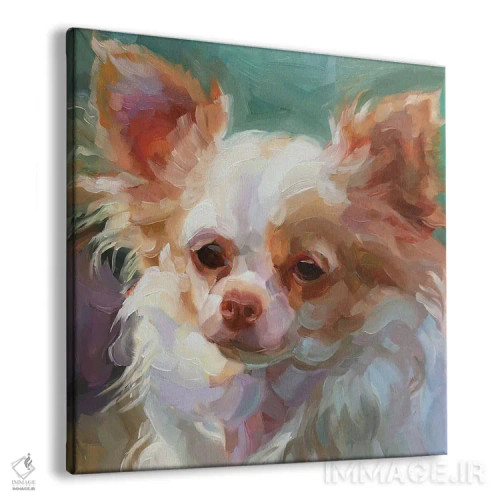 تابلو مطالعه سگ ۳ اثر هالی استورلی - نمای پرسپکتیو محصول