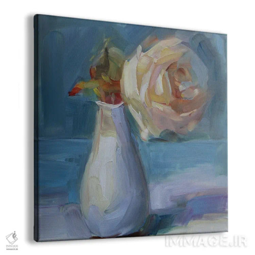 تابلو مطالعه گلها اثر هالی استورلی - نمای پرسپکتیو محصول