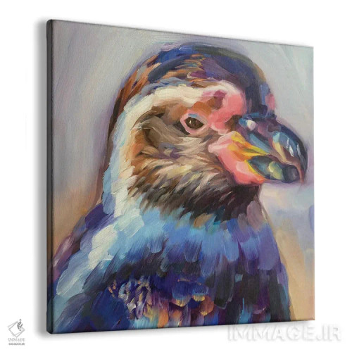 تابلو مطالعه پنگوئن اثر هالی استورلی - نمای پرسپکتیو محصول