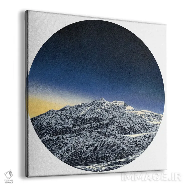 تابلو وعدههای روشن اثر کورالی هوئن - نمای پرسپکتیو محصول