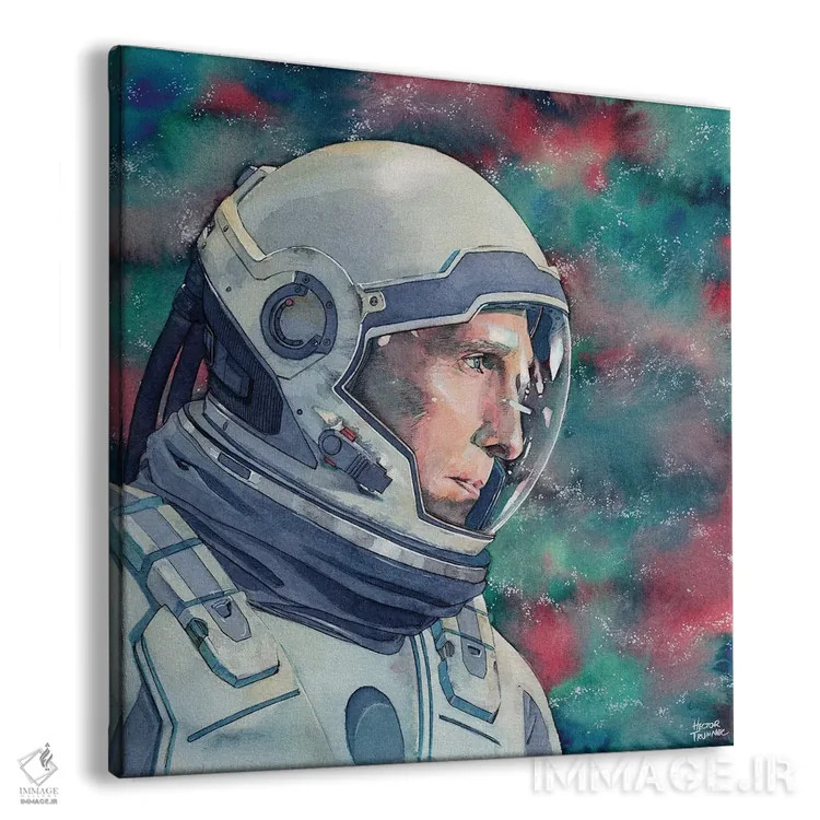 تابلو میانستارهای (فیلم علمی-تخیلی) اثر هکتور ترونک - نمای پرسپکتیو محصول