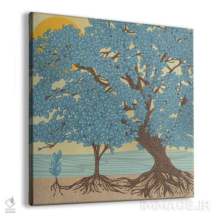 تابلو یک درخت کاشته شد (کمپین یا سازمان محیط زیستی) اثر کورالی هوئن - نمای پرسپکتیو محصول