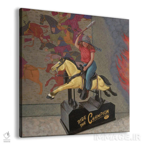 تابلو اکنون میتازیم اثر هالی وود - نمای پرسپکتیو محصول