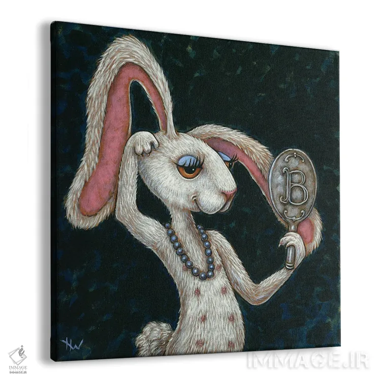 تابلو خودشیفتگی اثر هالی وود - نمای پرسپکتیو محصول