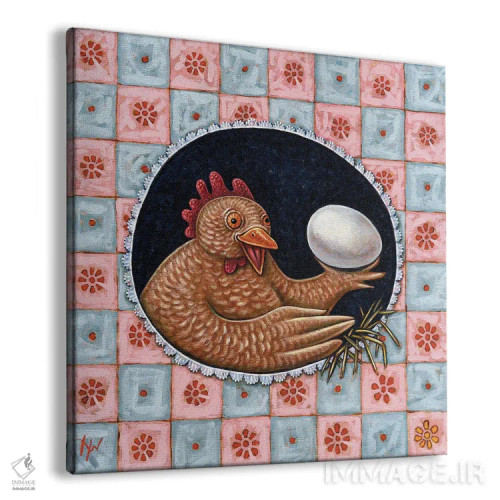 تابلو غرور و شادی اثر هالی وود - نمای پرسپکتیو محصول