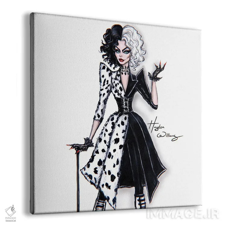 تابلو کروئلا ۲۰۲۱ اثر هایدن ویلیامز - نمای پرسپکتیو محصول