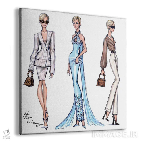 تابلو پرنسس دیانا اثر هایدن ویلیامز - نمای پرسپکتیو محصول