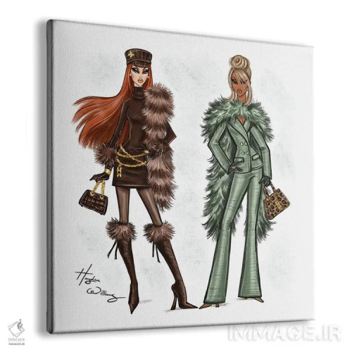 تابلو جلوه زمستانی اثر هایدن ویلیامز - نمای پرسپکتیو محصول