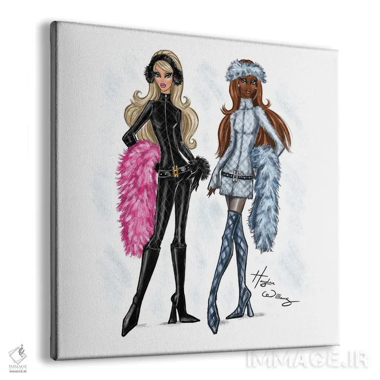 تابلو جلوه زمستانی اثر هایدن ویلیامز - نمای پرسپکتیو محصول