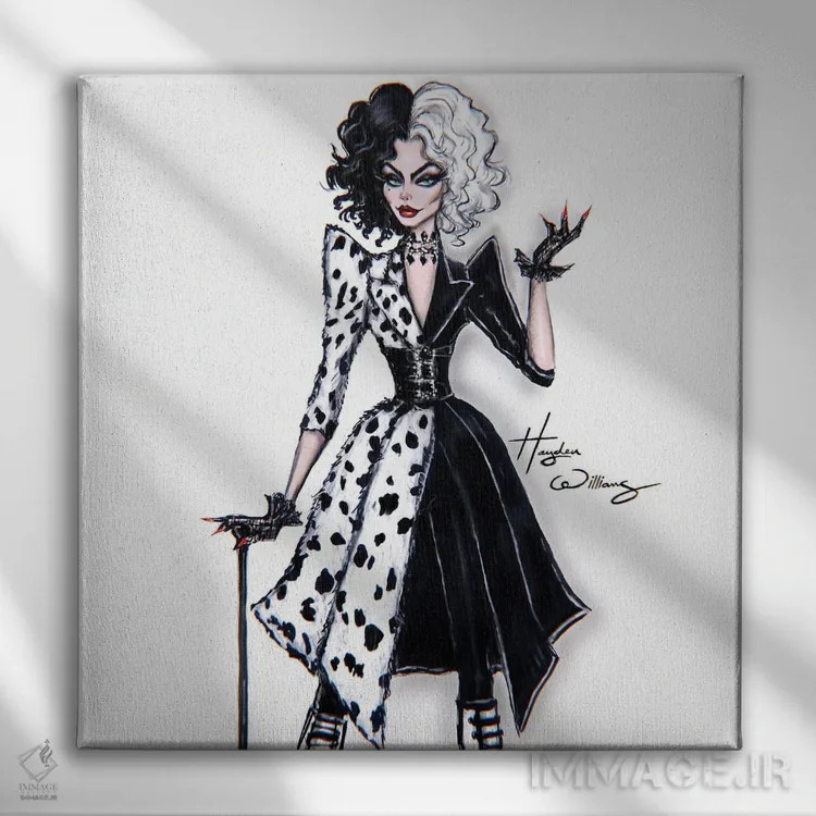 تابلو کروئلا ۲۰۲۱ اثر هایدن ویلیامز - نمای روبهرو روی دیوار