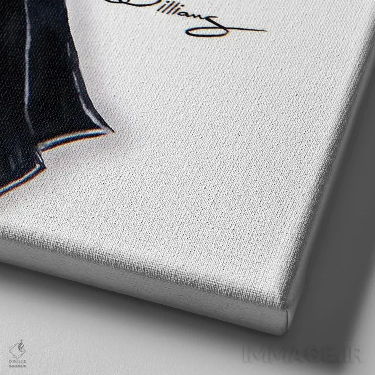 تابلو کروئلا ۲۰۲۱ اثر هایدن ویلیامز - نمای نزدیک بافت بوم