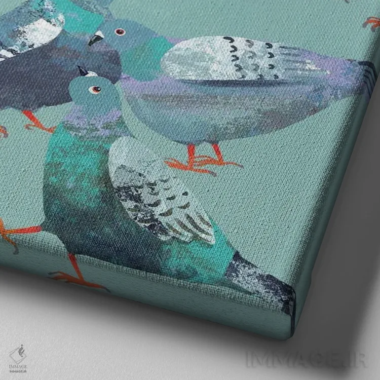 تابلو طاق مرمر عظیم (لندن) اثر کلر هنلی - نمای نزدیک بافت بوم